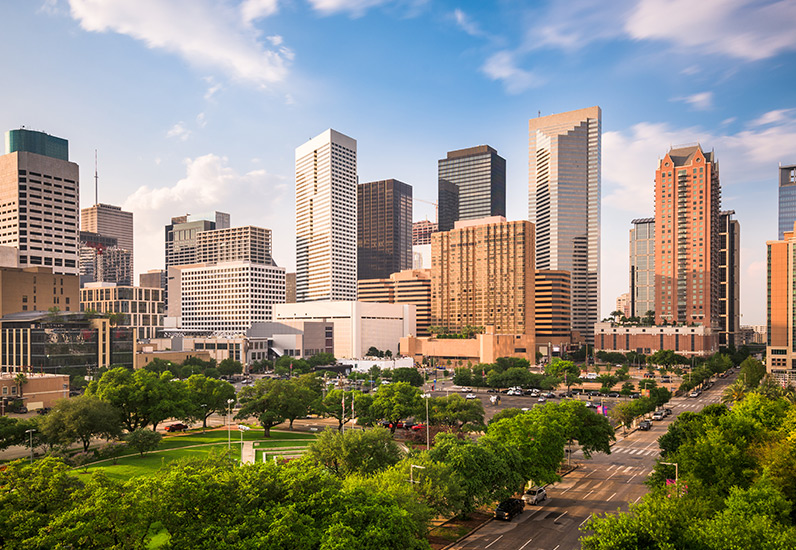 Downtown Houston Skyline