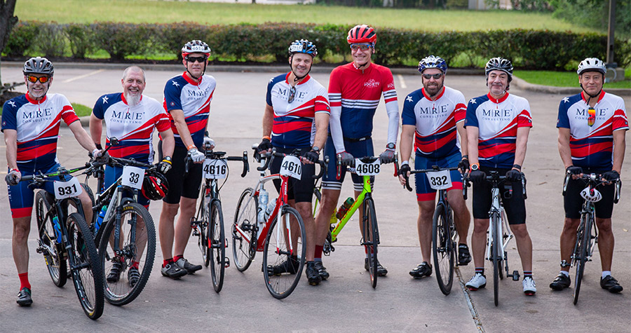 team MRE Bike MS group pic